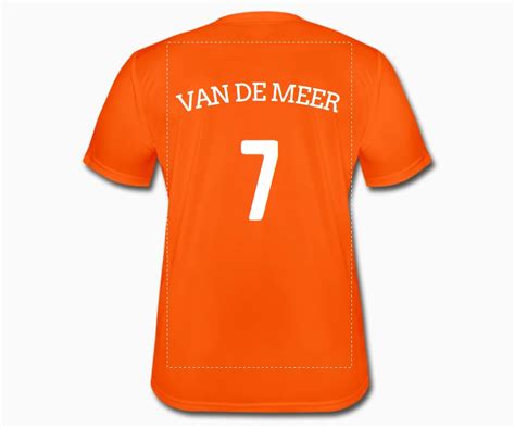 voetbalshirt bedrukken